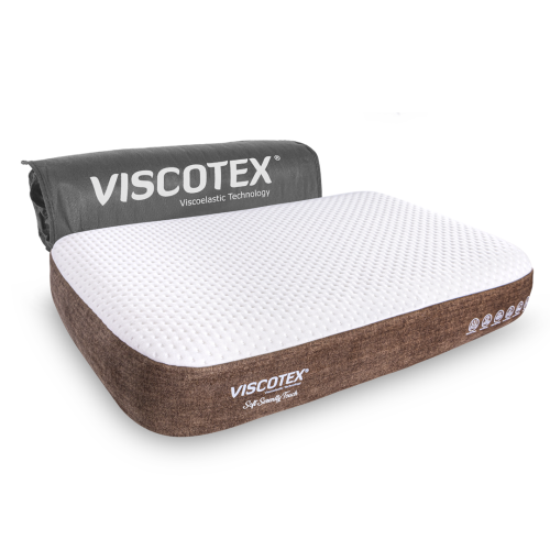 Soft Serenity Ergonomik Visco Yastık 65x43x12cm | Boyun Ağrıları İçin Yumuşak Hafızalı Baş Yastığı